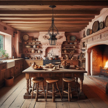 cucina vecchia maniera