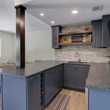 Open and Inviting Basement Designed for Family and Easy Living
