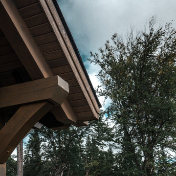 Timber frame - St-Donat
