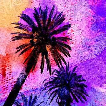 Succulents and Tropical Canvas Art by Irena Orlov