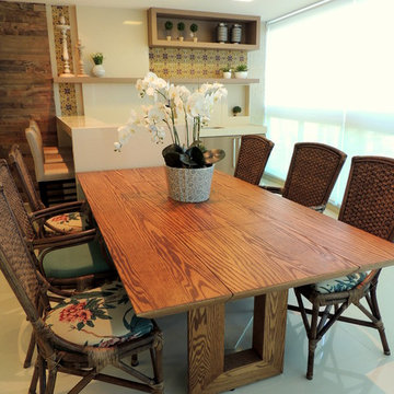 Ocean View living room & varanda Brazil