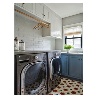 Cheviot Hills Transitional - Transitional - Laundry Room - Los Angeles ...