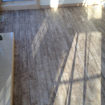 Porcelain Wood  Plank Tile  6" x 36"
