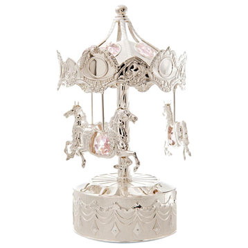 Silver Plated Music Box