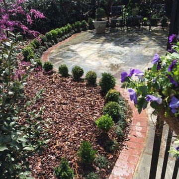 Landscape Accents Around the Patio