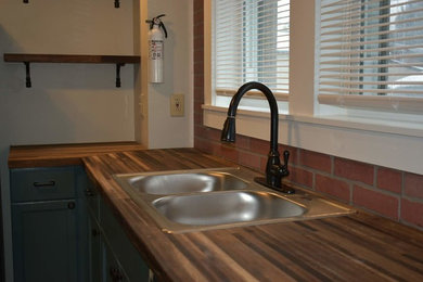 Transitional kitchen photo in Other