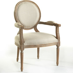 Louis XVI End Chair - Armchairs And Accent Chairs
