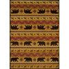 Affinity Nordic Bear Spice Rug, Multi (750-03353), 1'10"x3'0"