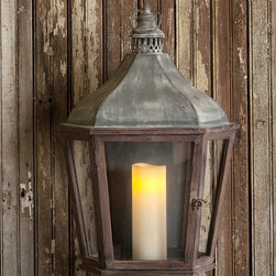 Park Hill Lantern - French Style Wall Lantern and LED Candle - Products