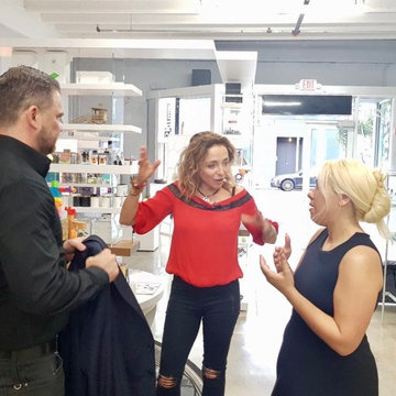 On Camera for German TV