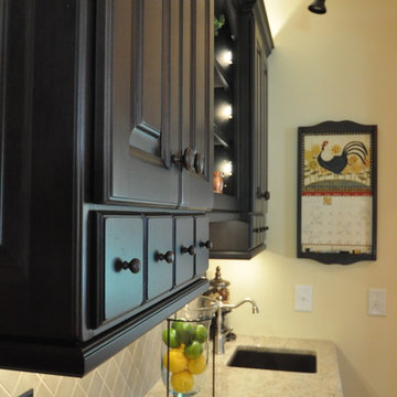 Tin Ceiling Farm Kitchen Make-Over