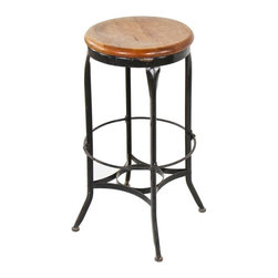 Industrial Stools - Living Room Chairs
