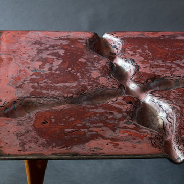 Mars Table – A Sculptural Centerpiece for the Living Room