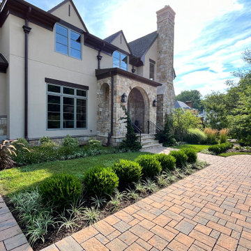 French Country Garden Design in Bethesda, Maryland