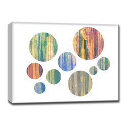 Ready2HangArt - Ready2HangArt 'Cactus Spots' Gallery Wrapped Canvas Art, 16 in. - Prints And Posters