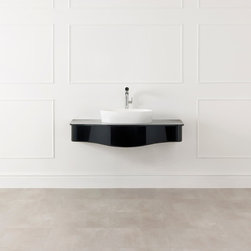 Lavello 114 Volo Glass - Bathroom Vanities And Sink Consoles