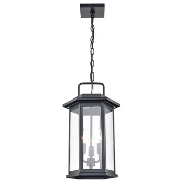 Millennium Lighting 2687-PBK Ellis - Three Light Outdoor Hanging Lantern