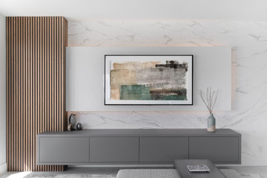 Example of a living room design in Miami