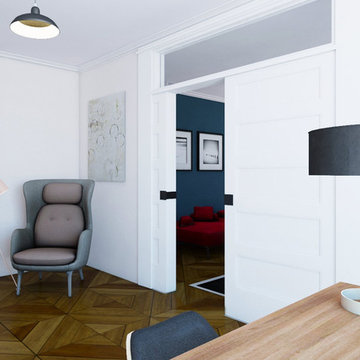 Mid Century Modern home office