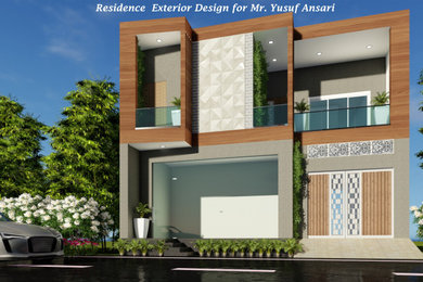 Upcoming Residence Design For Mr. Yusuf Ansari At Station Road Bhadohi