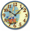 Vintage-Style Peter Rabbit Wall Clock