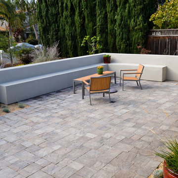 Modern Desert Style: a Water-Wise Front Yard Patio & Garden