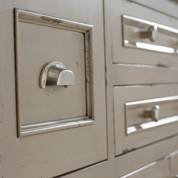 Heritage Paint Kitchen Island