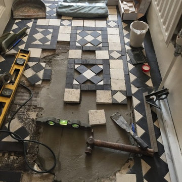 Restoring a Victorian Tiled Hallway in Stoke Newington