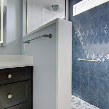 Primary Bath Retreat with Zero-Entry Shower and Heated Floors