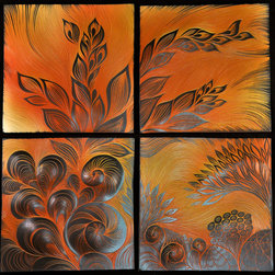 Ceramic Art Tile - Artwork