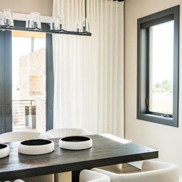 Roller Shades, Cornices and Drapery