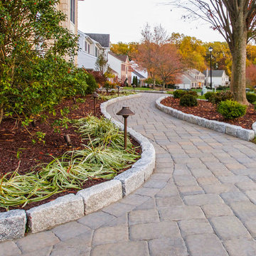 Front Concrete Paver Walkway