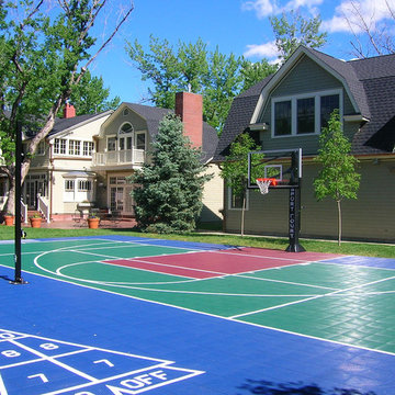 Backyard Basketball Courts