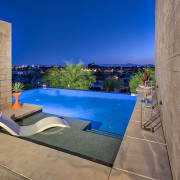 North Mountain Hillside Negative Edge Pool