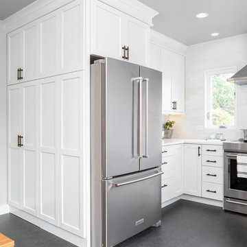 Small Kitchen Layout Swap in Under 200 Square Feet