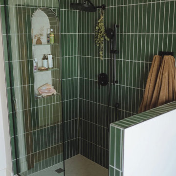 Max Lowe: Starling Matte & 4" Hexagon Bathroom