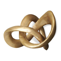 Trefoil Knot Sculpture - Sculptures