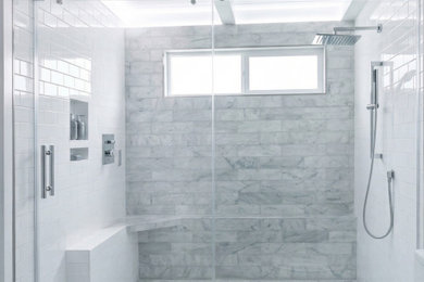 Inspiration for a bathroom remodel in Denver