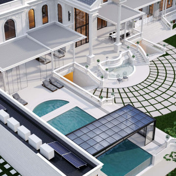 Hewlett Harbor, NY | Architectural Design, Classical Revival