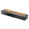 Black Ethanol Burning Fireplace Insert - EB3600 | Ignis