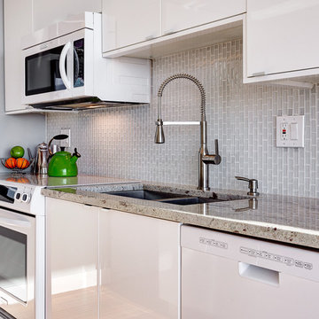 Undermount Sink and Pre-Rinse Faucet