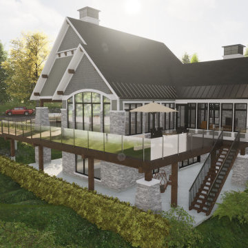 Central Frontenac Waterfront Home
