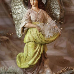 Baroque Angel Figurine - Holiday Accents And Figurines