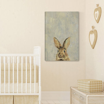 "Little Rabbit" Painting Print on Wrapped Canvas