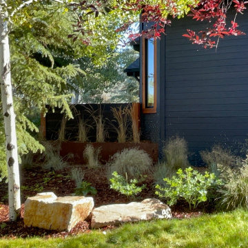 Park City planting, mulch, maintenance, overseed