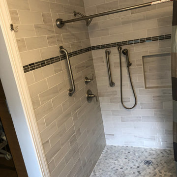 Complete Remodel with Barrier-Free, Handicap Accessible Shower
