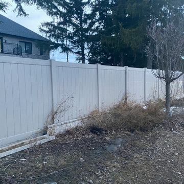 Vinyl Fence