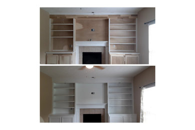Built-in entertainment center