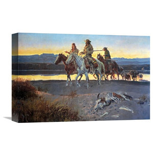WESTERN ART POSTER Carson/'s Men Charles M Russell NEW