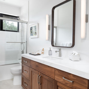 Retirement Dreams - Walnut Bathroom Vanity